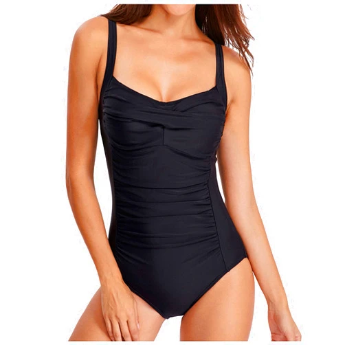 KEEADI Women One-Piece Push Up Padded Bikini Swimsuit Swimwear Bathing Suit Monoki