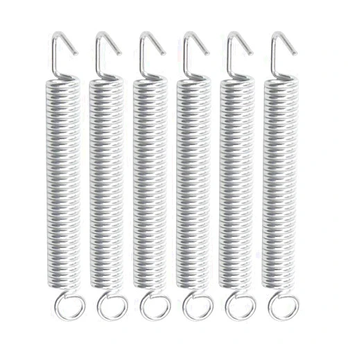 YANIYA 6 Pieces Elastic Guitar Bridge Springs Noiseless Tremolo Springs Replacement Guitar Tremolo Spring Guitar Accessories Button Spring Dress for Women