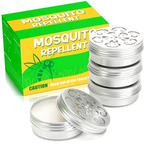 Motrapso 4 Pack Powerful Mosquito Repellent - Natural Deet Free Mosquito Repellent for Kids Adults Outdoor Patio Home Travel Camping Yard, Keep Mosquito Away Mosquito Barrier