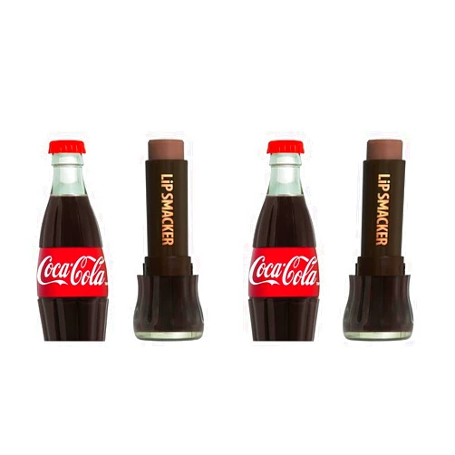 Lip Smacker Coca Cola Collection, lip balm made for kids - Holiday Classic Coke Bottle (Pack of 2)