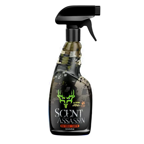 Scent Assassin Field Spray - Hunting Scent Eliminator - Scent Blocker - Cover Scent for Deer Hunting - Scent Away for Hunting and Camping