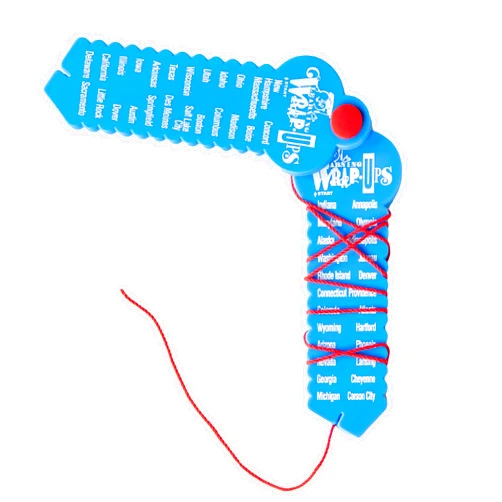 LEARNING WRAP-UPS SELF-CORRECTING States & Capitals US Geography Self-Correcting Keys, (K105-SB)