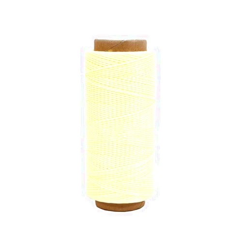 Topaquatic 0.8mm 1 roll Leather Sewing Waxed Wax Thread Hand Stitching Cord Craft DIY Flat Wax line Polyester Leathercraft Small Waxed Thread for Leather Sewing (3)