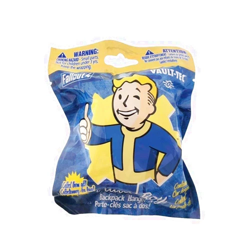 UCC Distributing Fallout 4 Blind Bag Vault Boy Backpack Hangers Set - 3 Random