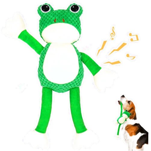 WinTour Puppy Toys to Keep Them Busy, Tug of War Dog Toy, Interactive Dog Toys for Small/Large Dogs, Squeaky Dog Toys, Dog Chew Toys, Non Indestructible Dog Toy for Aggressive Chewers