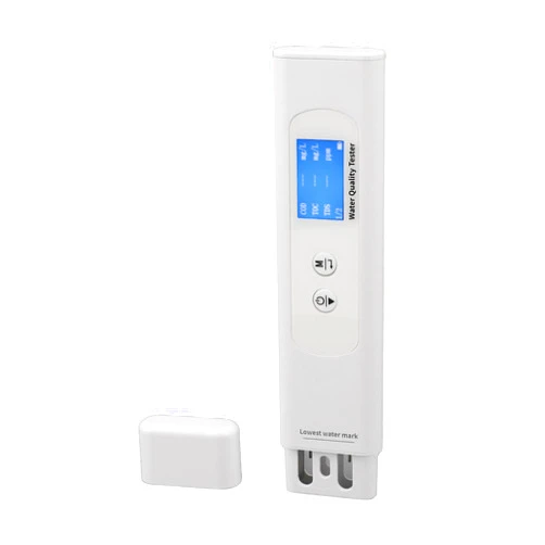 Dpofirs 6 in 1 Water Quality Testing Meter, Uv275 Ec Cod Temp Meter, Digital Water Tester for Home Drinking Water, Version 1 Blue