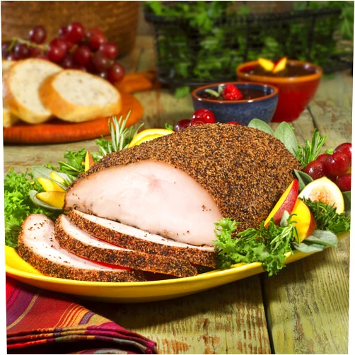 Farm Pac Smoked Turkey Breast (Peppered & Sliced)