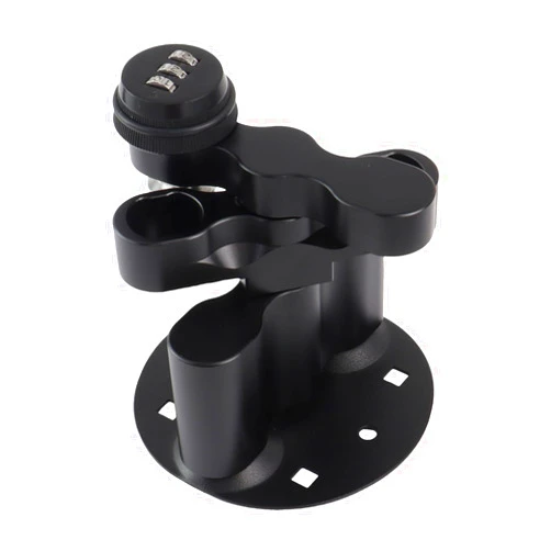 AFEISOL Pack Mount with Password Locking Fit for RX-PM Pack Mount Rotopax Mounting Kit Compatible with Gasoline Pack & Water Pack Mount Lock, Black