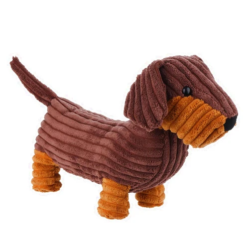 Apricot Lamb Toys Plush Henry Dachshund Dog Stuffed Animal Soft Cuddly Perfect for Child (Chocolate Dachshund, 14 Inches)