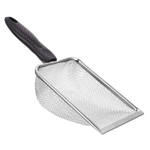 balacoo Reptile Sand Shovel Mesh Scoop Tortoise Reptile Enclosures Easy Excrement Cleanup