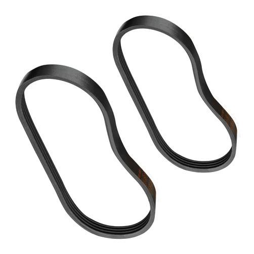 DNLK LATHE Drive Belt set of 2 Fits - RIKON 70-150 VSR MINI LATHE - High Strength Rubber Belt - Replacement Drive Belt - Made In The USA!- Ribbed Drive Belt
