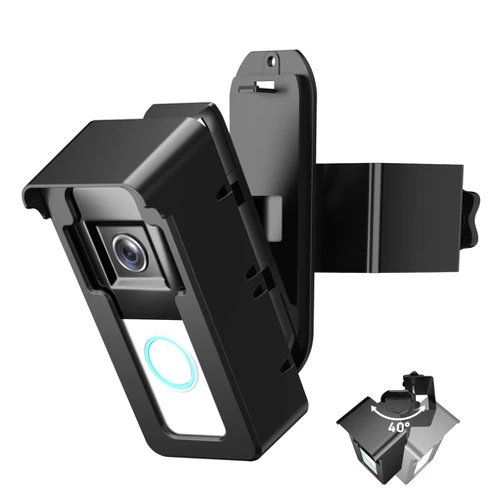 Labeta Ring Doorbell Mount No Drill: Blink DoorBell Camera Adjustable Angle Holder - Anti Theft Video Door Bell Mounting Bracket Door Security Apartment Essentials