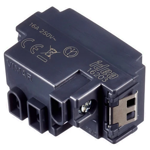 Vimar Idea Series Socket, Sicury Grey Color, 1 Piece