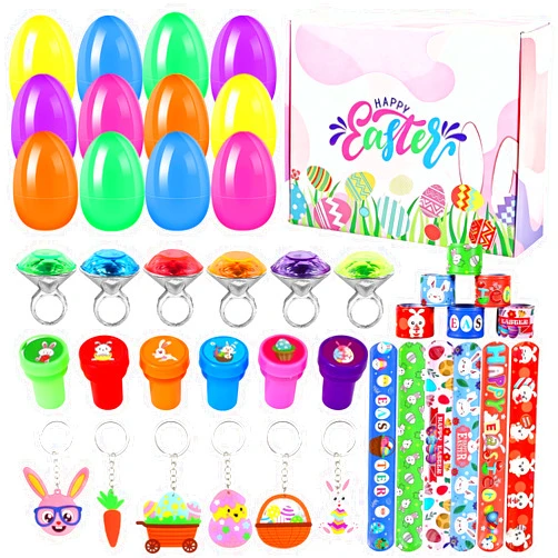 BROWNKNOT 48 Pcs Easter Party Favors Easter Surprise Gift Easter Basket Stuffers