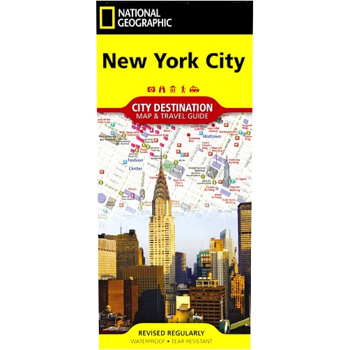 National Geographic Maps New York City Map (National Geographic Destination City Map)