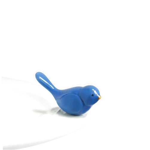 Nf nora fleming nora fleming Bluebird of Happiness (Bluebird) A08 - Hand-Painted Ceramic Holiday Décor - Spring Minis for the Home and Office