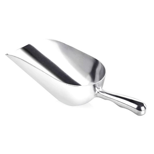 New Star Foodservice 34585 Cast Aluminum Utility Scoop, 58-Ounce
