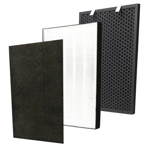 UOUOLONUN Air220 Air320 Replacement 2678 HEPA Filter and 2677 Activated Carbon Filter for BISSELL Air 220 and Air 320 Air Puri-fier, HEPA Filter, Carbon Filter, Pre Filter, 1 Pack