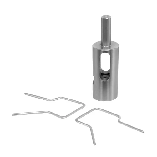 YardGard SpeedyTie T-Post Combo Pack for Drill - 200 T Post Ties, Drill Chuck (EZ Twist Ties, Chain Link Fence, Wire Fence, 11 Gauge Wire Ties, T-Post Ties, T Post Ties)