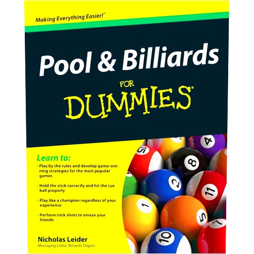 Nicholas Leider Pool and Billiards For Dummies (For Dummies Series)