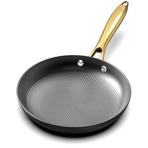 imarku Frying Pan - 8 Inch Non Stick Frying Pan, Long Lasting Cast Iron Skillet Nonstick Pan, Honeycomb Nonstick Frying Pan with Stay Cool Stainless Steel Handle, Easy to Clean, Best Gift