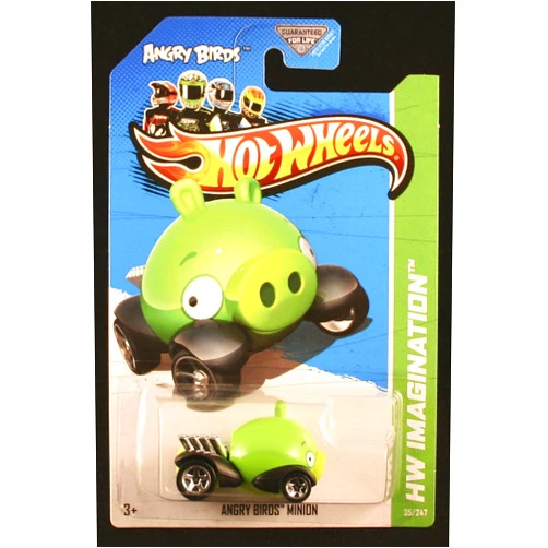 Hot Wheels Angry Birds Minion HW Imagination / 2012 New Models 2013 Basic Car 1:64 Scale Series Collector #35 of 247