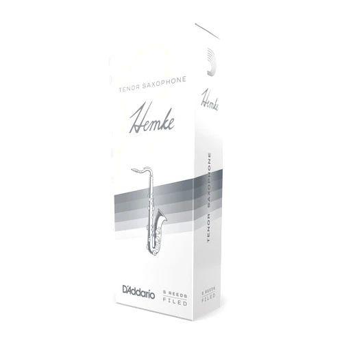 Rico D'Addario Hemke Tenor Sax Reeds, Strength 4.0, 5-pack - RHKP5TSX400