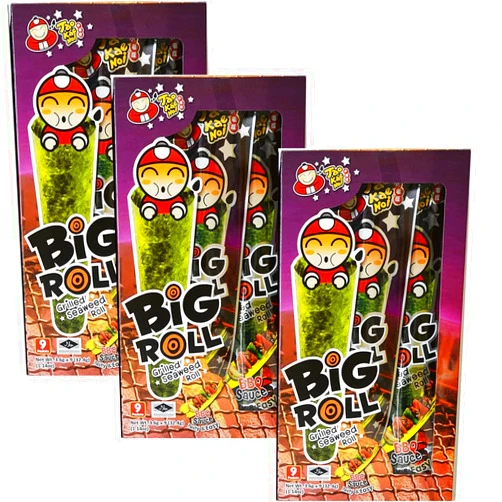 Z. Emma Big Roll Grilled Seaweed Roll (BBQ, 3 BOX)