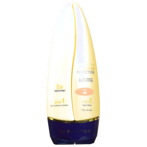 Max Factor Flawless Perfection Foundation SPF 12, No. 75 Golden, 1.48 Ounce