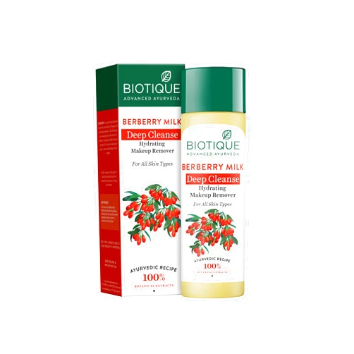 Biotique Bio Berberry Hydrating Cleanser For All Skin Types, 120Ml I Ayurvedic Recipe I Botanical Extracts