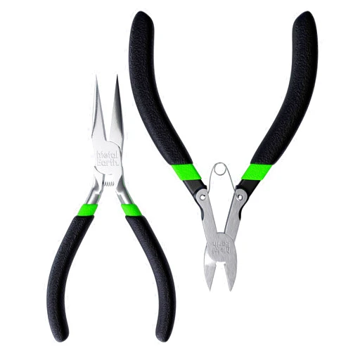 Metal Earth Fascinations Metal Earth Enhanced Design 2-Piece Tool Kit - Clippers - Needle Nose Pliers