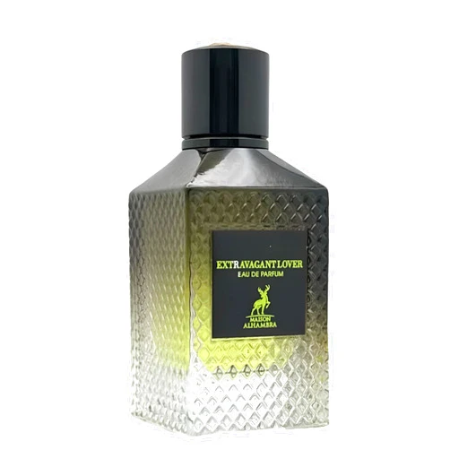 Maison Alhambra Extravagant Lover – Fruity, Gourmand, Woody, Amber – Eau de Parfum Spray Long-Lasting Fragrance for Unisex, 3.4 Ounce / 100 ml