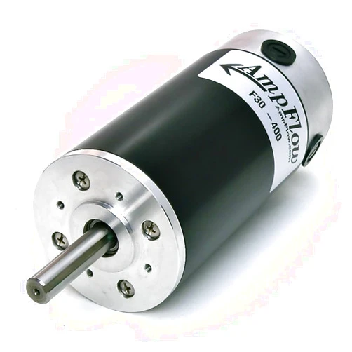 AmpFlow F30-400 Brushed Electric Motor, 12V, 24V or 36 Volts DC, 4500 RPM