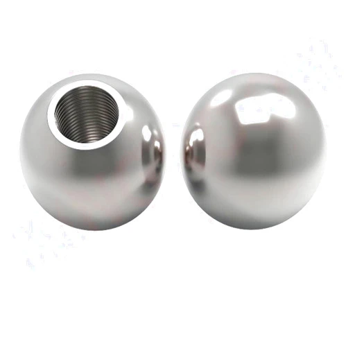 BORDSTRACT 20Pcs Threaded Steel Ball,10mm Replacement Chromium Steel Balls M4 Threaded for Kossel K800 3D Printer Magnetic Ball Joint System
