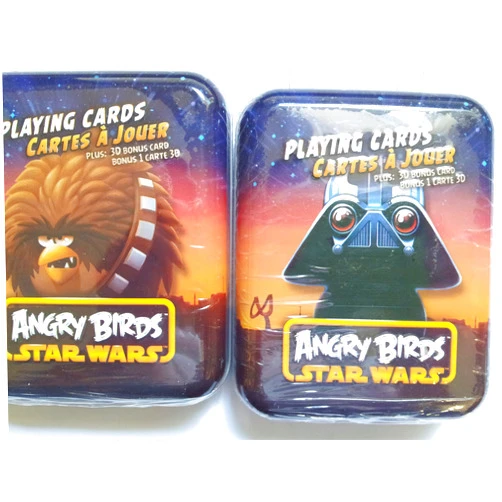 Disney Cartamundi Angry Birds Star Wars Playing Cards Assorted Characters