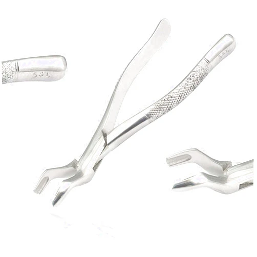 AAPROTOOLS New German Grade Steel Dental EXTRACTING Forceps # 53L Dental NSTRUMENTS A+ Quality