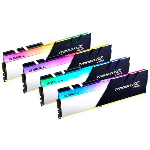 G.SKILL Trident Z Neo Series (Intel XMP) DDR4 RAM 128GB (4x32GB) 3600MT/s CL18-22-22-42 1.35V Desktop Computer Memory UDIMM (F4-3600C18Q-128GTZN)