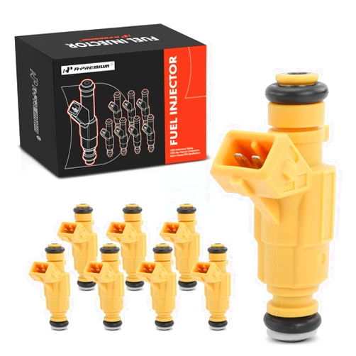 A-Premium Fuel Injectors Compatible with Porsche Cayenne 2003 2004 2005 2006, 4.5L, Replace# 0280156102 8-PC Set