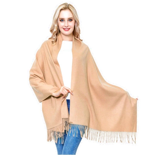 vimate Cashmere Wool Shawl Scarf,Winter Thick Super Soft Pashminas Shawl Wrap Stole
