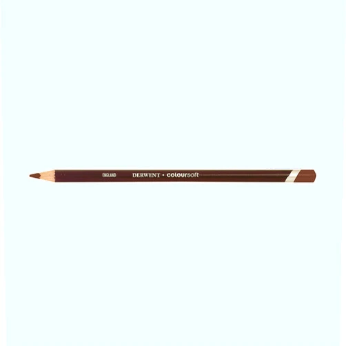 Derwent ColourSoft Colored Pencils - Mid Brown C600