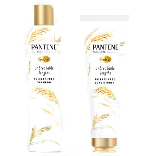 Pantene Nutrient Blends Unbreakable Lengths Shampoo and Conditioner Set