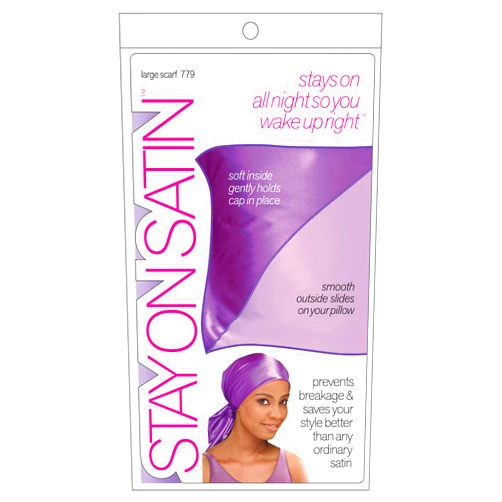 Stay On Satin Large Scarf (Assorted colors)