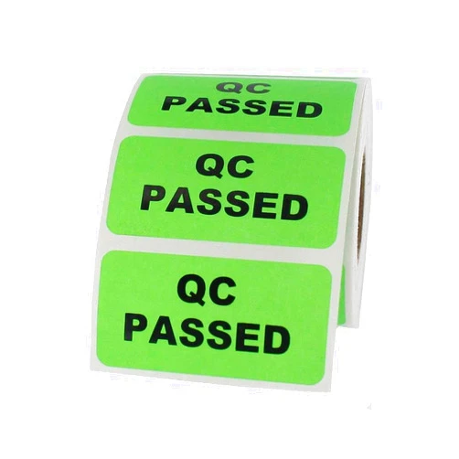 LabelValue.com | QC Passed Inventory Label