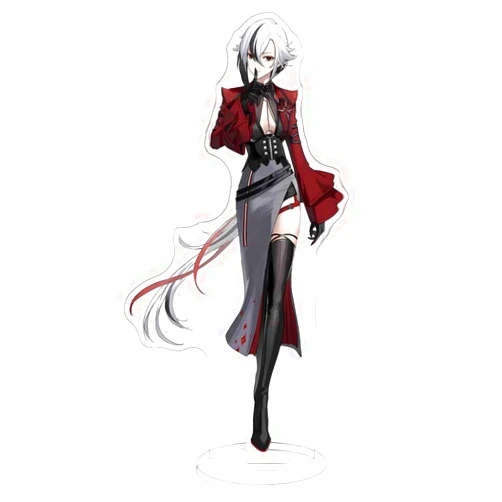 Sonsoke Game Acrylic Standing Figure Stand Acrylic Stand Model Collections Peripheral Table Decoration Cosplay (Arlecchino The Knave)