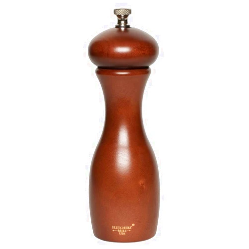 Fletchers Mill Fletchers' Mill Marsala Collection Pepper Mill, Walnut Stain - 7 Inch, Adjustable Coarseness Fine to Coarse, MADE IN U.S.A.