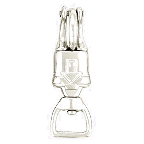 Weaver Leather #1001 Panic Snap (Nickel Plated)