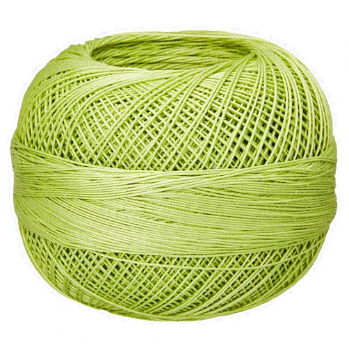 LIZBETH Handy Hands Lizbeth Premium Cotton Thread, Size 40, Orchid Green Dark