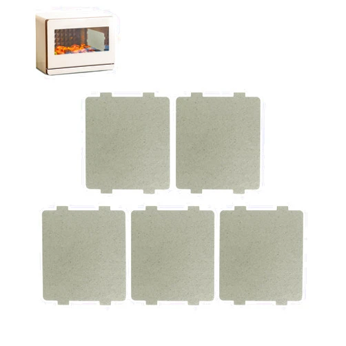 YQBOOM 5 PCS Waveguide Cover, Universal Mica Sheet for Microwave Oven, Cut to Size, 108mmX99mm, 5 Pack