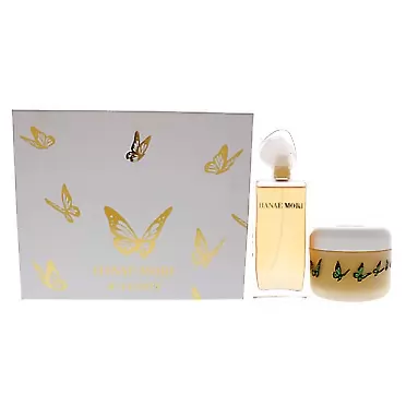 Hanae Mori Butterfly by Hanae Mori for Women - 2 Pc Gift Set 3.4oz EDP Spray, 8.5oz Body Lotion
