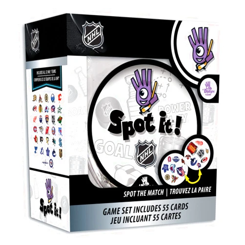 MasterPieces Game Day - NHL Spot It Game For Kids, Adults, and Family
